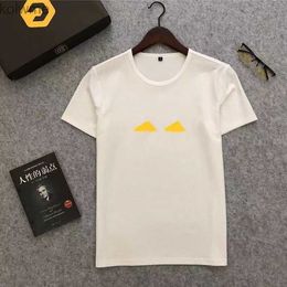 Shirts Designer t-shirt women mens T Shirts high street Chest Letter t shirts Short Sleeve shirt Loose Oversize Tops mens Womens tee cat eye YQ240417