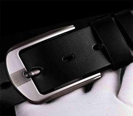 520Fashion Big Letter L buckle genuine leather belt no box digner V men women high quality mens belts985211896106122
