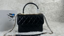 Famous Brand Women tote bag designer bag Real Leather lambskin mini Messenger Bag crossbody Classic flap Women purse wallet X235 gold chains hobo bag