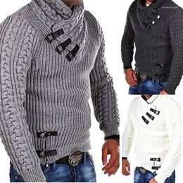 Men's Sweaters Fall/Winter Mens Sweater Fashion Long Sleeve Knitted Shirt Cardigans