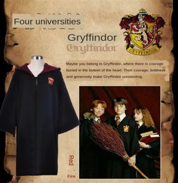 Cloak clothing cos clothing children adult magic robe cloak Gryffindor COS school uniform4628962