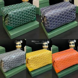 goyyard Luxury Cosmetic Bags High Quality Toiletry 25 Zipper Bags designer make up bag Luxury bags Hobo Hand Bags Handle Bag Designer travel