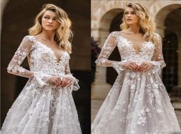 Sexy Backless Cap Sleeve Lace Princess Wedding Dress 2021 Appliques Beaded Flowers Court Train Vintage A Line Bridal Gowns4516936