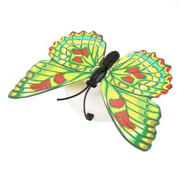 Wall Stickers Colourful Changing Butterfly Led Night Light Lamp Home Room Wedding Party Desk Decor With Suction Cup Children Gifts