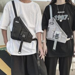 Streetwear Chest Rig Bag Phone Pack Functionality Tactical Unisex Hip Hop Crossbody Triangle Vest Waist Purse Bags7230740