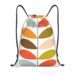 Shopping Bags Custom Multi Stem Pattern Drawstring Bag Men Women Lightweight Orla Kiely Sports Gym Storage Backpack