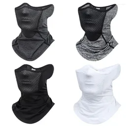 Scarves Mask Dustproof Sunscreen Veil Silk Outdoor Face Shield Women Neckline Men Fishing Summer Mesh