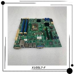 Motherboards X10SL7-F For Supermicro Server MicroATX Motherboard LGA 1150 Intel C222 Support E3-1200 V3/v4 DDR3 PCI-E 3.0 Perfect Tested