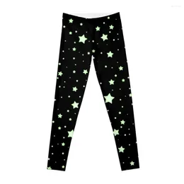 Active Pants Glow Stars Leggings Training Fitness Woman Sports Female Legging Womens