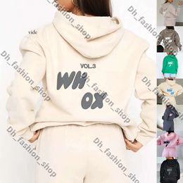 Hoodies Fox Designer White Women Tracksuits Two Pieces Sets Sweatsuit Autumn Hoodies Hoody Pants With Sweatshirt Loose Woman Clothes 595 6579