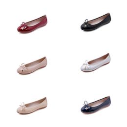 Kadınlar Sıradan Ayakkabı Tuval Vintage Siyah Kırmızı Mavi Flats Açık Sezon Günlük Ayakkabı Gai