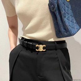 New Triumphal Arch Slim Belt Womens Fashion Versatile Small Decoration South Korea Simple Ins Style Jeans 0dqj