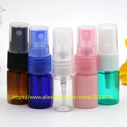 Storage Bottles Wholesale 5ml PET Plastic Perfume Bottle Mini Sample Mist Bottle.Travel Refillable Liquid Container