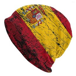 Berets Thin Bonnet Hats National Flag Men Women's Spain Spanish Cap Hip Hop Skullies Beanies Caps