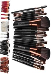 22pcs Set Maange Professional Makeup Brushes Eyebrow Eyeshadow Makeup Brush Set Powder Foundation Lips Eyes Cosmetic brushes Tools9278333