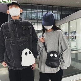 Bag Ghost Funny Leather Shoulder Lovely Fun Devil Fashion PU Crossbody Bags Small Portable Handbags Zipper For Travel
