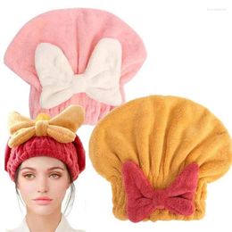 Towel 1/5pcs Dryer Cap Quick Drying Shower Super Absorbent In Solid Colour Bath Toiletries