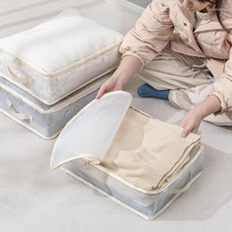 Storage Bags Travel Suitcase Clothes Organizer Bag Foldable Closet For Pants Shirt Sweater