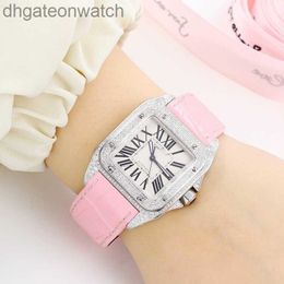 Stylish Carter Designer Watches for Men Women Series Square Diamond Set Automatic Mechanical Business Designer Wrist Watch for Men