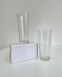 16oz Glass Pint Cup Blank Clear Wine Glasses Beer Mug16200328130189