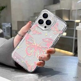 Cell Phone Cases Butterfly Case For 11 Lite 5G 11T 12T Poco X5 Pro Note 13 12 10 9 13C 12C 10C 11A A1 9s 10s Soft Cover
