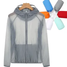 Men's Sweaters Sun Protection Clothes Summer Thin And Women's Outdoor Sunshade Riding Light Breathable Coat
