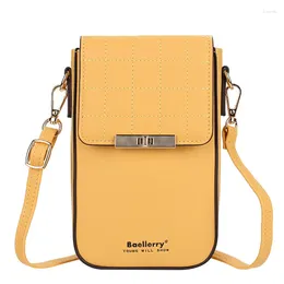 Bag Women's Mobile Phone Korean Version Of Multi-card Wallet Small Oblique Across Fashionable Lady's Shoulder