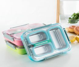 Stainless steel insulated lunch box office worker lunch box student party outdoor meal A type4319207