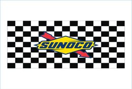 Custom Digital Print 3x5ft flags Race Racing Mahwah SUNOCO Cup Series Event Checkered Flag Banner for Game and Decoration8606856