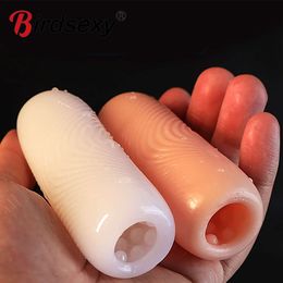 Male Portable Masturbator Cup TPE Adult sexy Toys For Men Soft Vagina Anal Products Penis Trainer