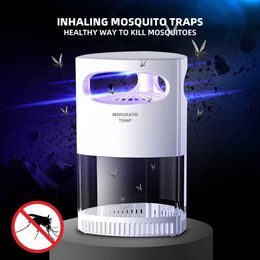 Mosquito Killer Lamps Aseptic Mosquito Lamp Portable USB Healthy Bedbug Mosquito Eliminator Indoor Biomimetic Safe Mosquito Eliminator YQ240417