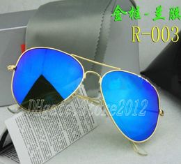 New fashion Polarized lens pilot Sunglasses For Men and Women Brand designer Vintage Sport UV400 Sun glasses With case and box8324617