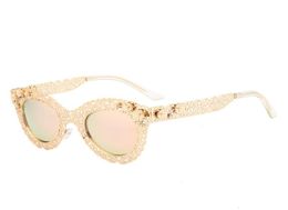 Street Style Hollow Out Lace Trendy Women Sun Glasses 2021 Flower Sunglasses3169211