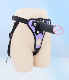 Sexy Costumes Strap On Realistic Dildo Panties For Men Woman Strapon Harness Belt Adult Games Sex Toys For Lesbian Women Couples A7062135