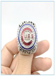 Baez Rizzo Bryant Zobrist 2016 Cubs World Baseball Championship Ring Souvenir Men Fan Gift 2019 whole Drop 8457903