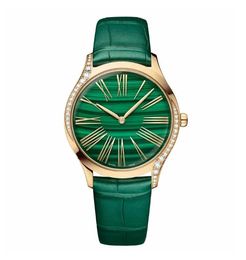 AAA Fashion Women's watch malachite 36mm Roman Numerals quartz movement Fashionable and noble watch