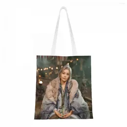 Storage Bags Ding Yuxi Yang Chaoyue HD Poster Double-sided Printed White Canvas Bag TV Love You Seven Times Drama Stills Pos Shopping