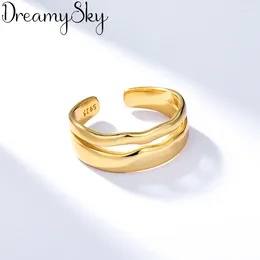 Wedding Rings Fashion Female Layer Chains Finger For Women Lover Jewellery Party Trendy Statement Wholesale