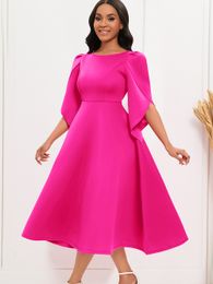 New Style Women's Clothing Elegant Fashion Banquet Dress Large Size Urban Sexy Dresses for Party