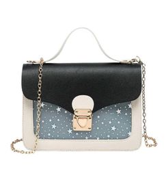 Women Mini Small Square Pack Shoulder Bag Fashion Star Sequin Designer Messenger Crossbody Bag Clutch Wallet Handbags Sac Q07138554683663