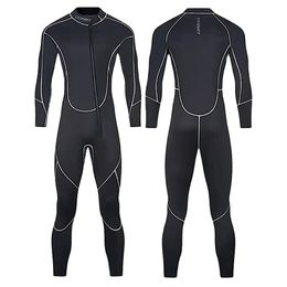 Wetsuits Men 1.5MM Neoprene Diving Surfing Swimming Full Suits in Cold Water Keep Warm Front zipper for Water Sports 110KG 240411