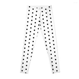 Active Pants Super Simple Polka Dot Print Leggings Sport Jogging Gym Womans Womens