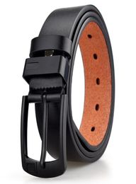 New Fashion PU Leather Belt designer belts for men famous men belt Solid Pin Needle belts male strap8887434