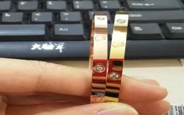 4mm thin silver bracelets Bangles For Women Men Titanium Steel Gold Screwdriver Bracelets Bracelet no box 1619cm6265267