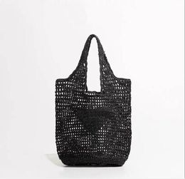 Tote Bag Summer Beach weave Straw Raffia Women Hobo Handbag Letter Totebag Cosmetic Bags Purse Lady Luxury Bag