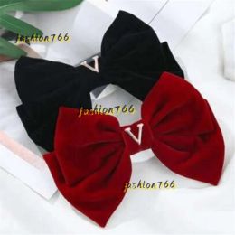 Barrettes Hair Clips Barrettes New Classic Designer Barrettes Girls Hairpin Letter Hair Clips Luxury Hairclips Fashion Women Bow Headbands F