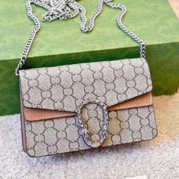 Designer Bag Fashion Marmont Quality Luxury Ophidia Shoulder Snake Chain Strap Purse Clutch Bag Cross Body Handbag Fashion Wallet Messenger Women Mini Bags