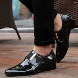 Dress Shoes Dance Mocasins White Mens Heels Casual Men Official For Sneakers Sport Wide Foot Trnis Tenks