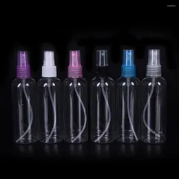 Storage Bottles Atomizer Spray Make Up Make-up Cosmetic Sample Container 100ML Mini Small Empty Plastic Perfume Transparent