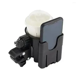 Stroller Parts Baby Universal Cup Organiser 2 In 1 Drink Holder Phone Pram Milk Bottle Access